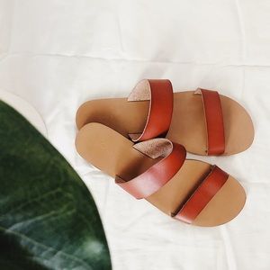 // jcrew sandals //